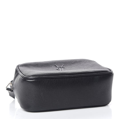 Saint Laurent Lambskin Monogram Lou Belt Bag Black 4 of 9