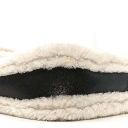 Gucci Sakai Be Green Calfskin Shearling Small Dionysus Shoulder Bag Black 8 of 9