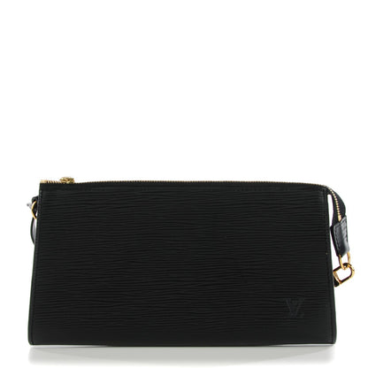Louis Vuitton Epi Pochette Accessories 24 Black 1 of 8