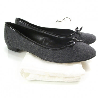 FASHIONPHILE MANOLOBLAHNIKFlannelBallerinaFlats40 4 of 7