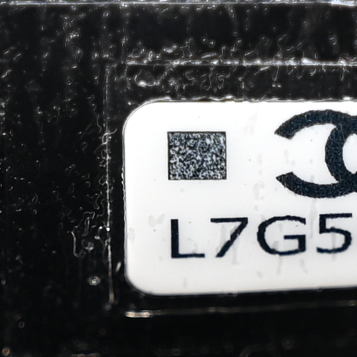 Shiny Aged Calfskin Quilted Mini Nano Kelly Shopper Black