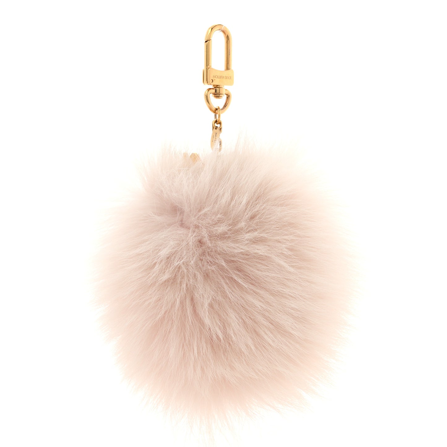 Fuzzy Bubble Bag Charm Light Pink