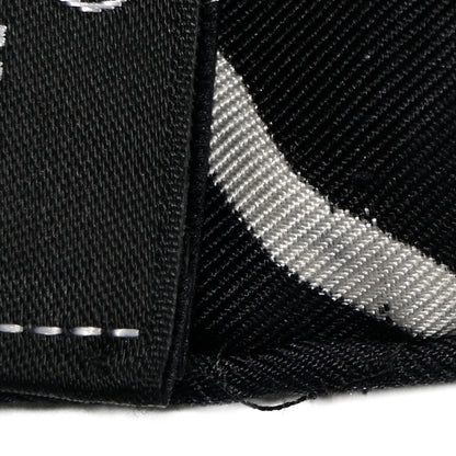 Chanel Silk Camellia CC Square Scarf Black 8 of 10