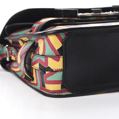 Proenza Schouler Calfskin Keith Haring Print Mini PS11 Classic Shoulder Bag Black Multicolor 10 of 11