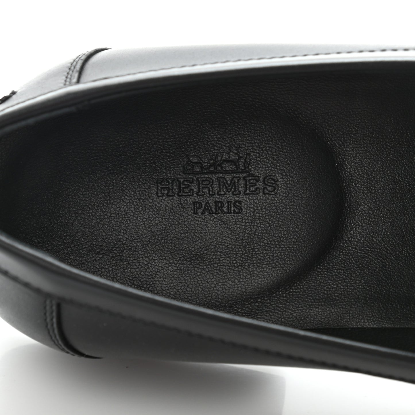 Calfskin Womens Destin Loafer 41 Black