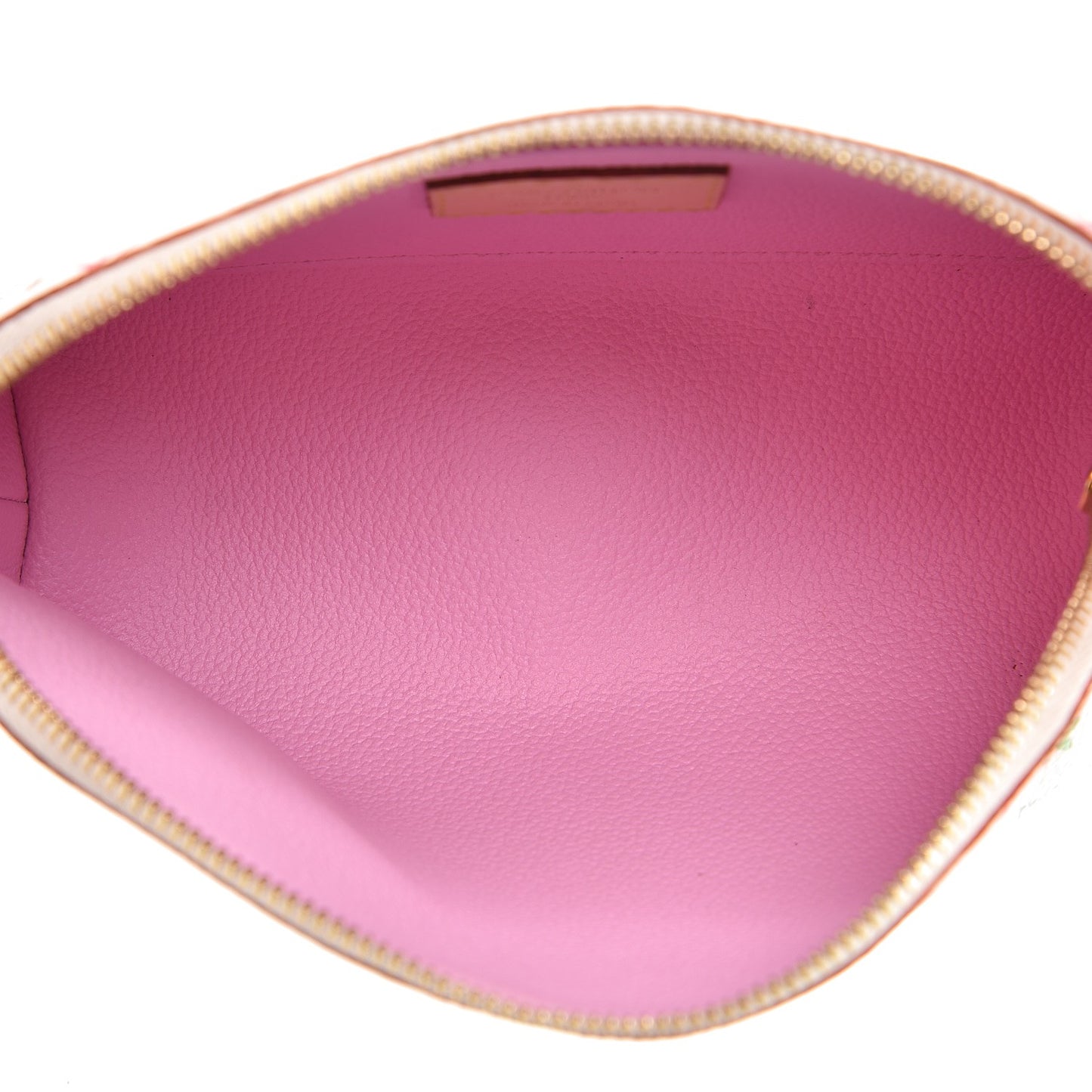 Monogram Multicolor Cosmetic Pouch White Litchi