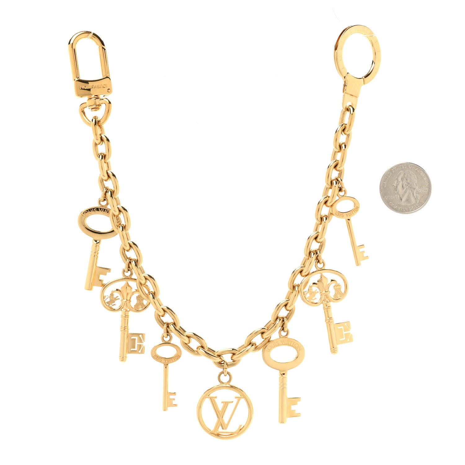 Louis Vuitton Fornasetti Key Chain Bag Charm 2 of 4
