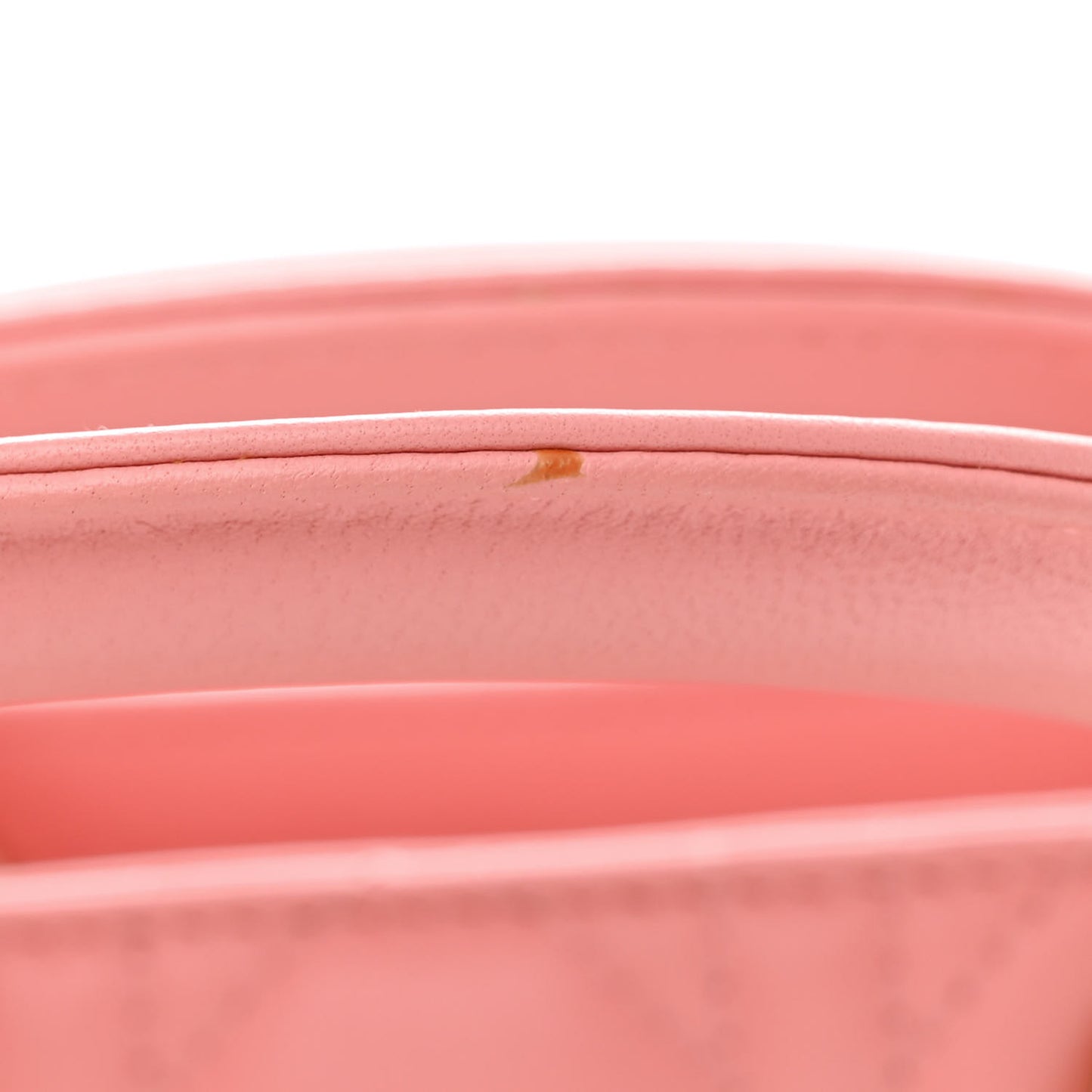 Lambskin Cannage Mini Lady Dior Pink