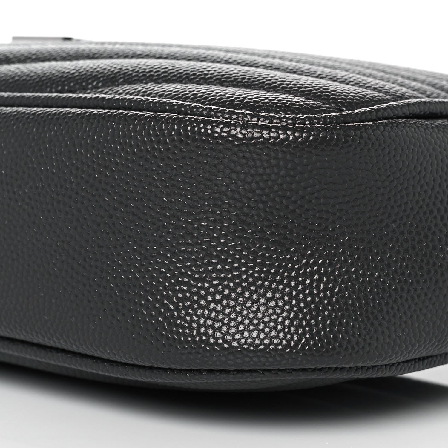 Saint Laurent Grain De Poudre Matelasse Monogram Mini Lou Camera Bag Asphalt 8 of 8