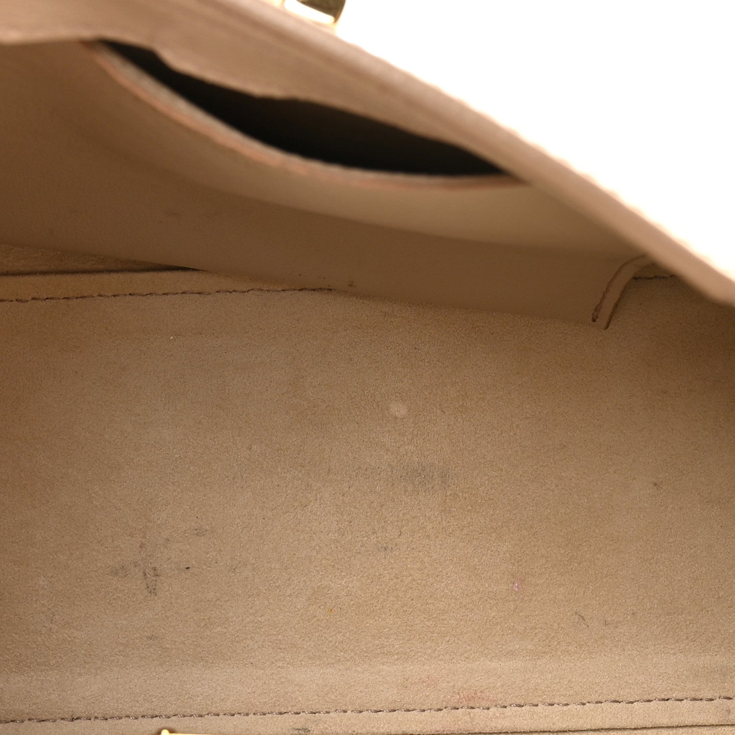 Salvatore Ferragamo Calfskin Sofia Shoulder Bag Beige Multicolor 5 of 15