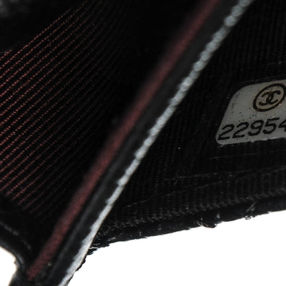 Chanel Caviar Quilted Flap Card Holder Black 8 of 8