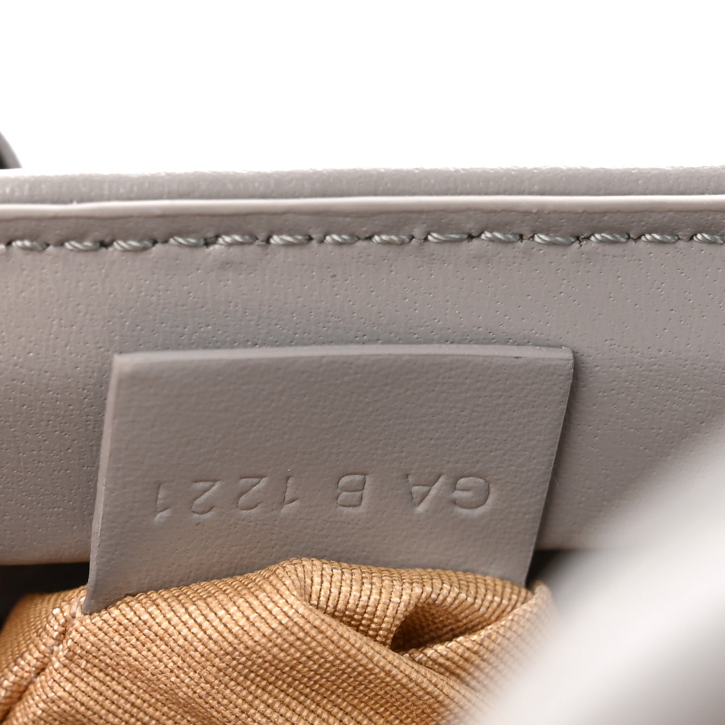Box Calfskin Mini Lock Antigona Shoulder Bag Medium Grey