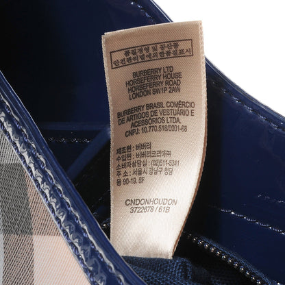 Burberry Nova Pop Degrade Medium Craigwell Hobo Jet Blue 10 of 12