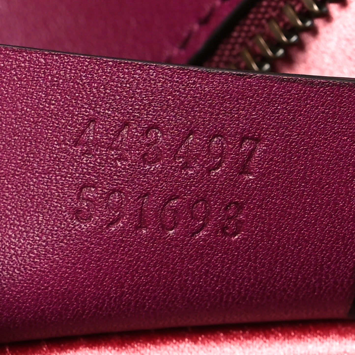Velvet Matelasse Small GG Marmont Shoulder Bag Fuchsia Violet Cyclamen