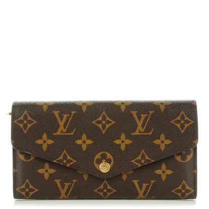 Louis Vuitton Monogram Sarah Wallet NM 1 of 7