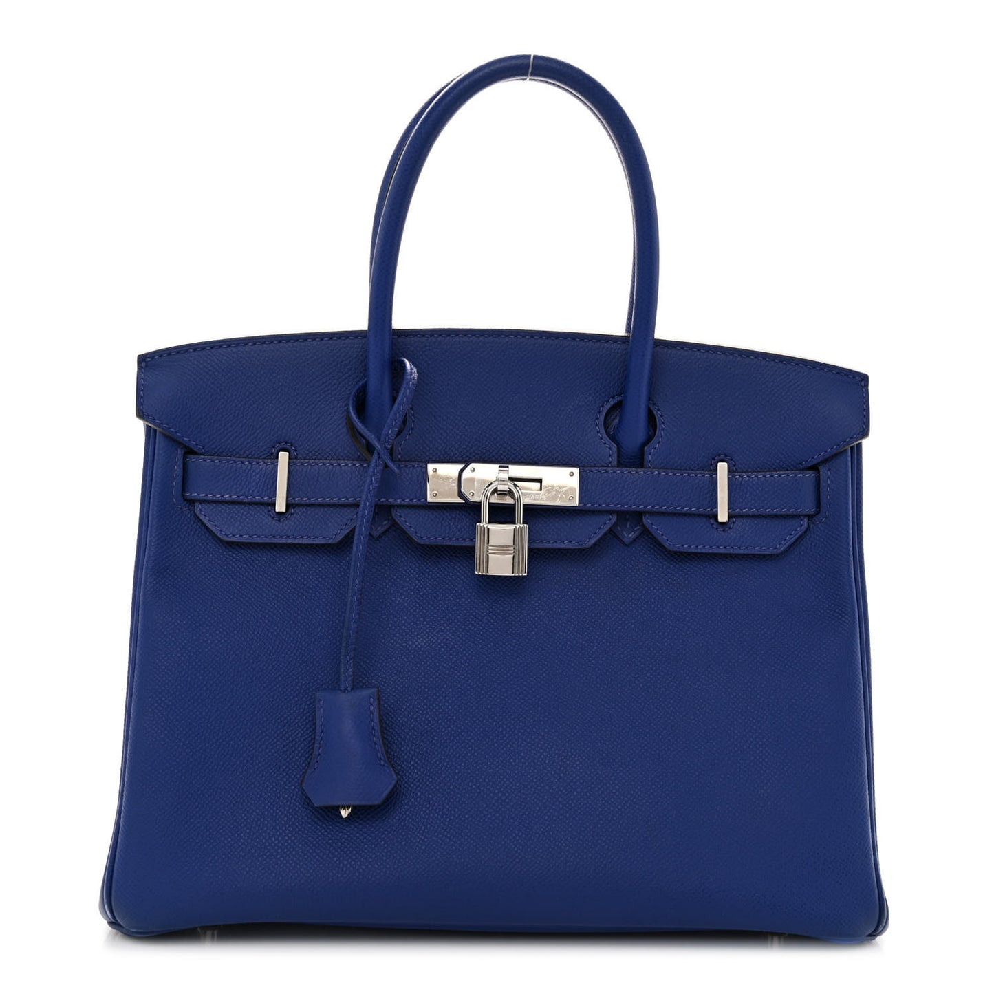 Epsom Birkin 30 Bleu Electrique