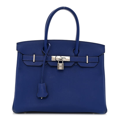 Hermes Epsom Birkin 30 Bleu Electrique 1 of 12