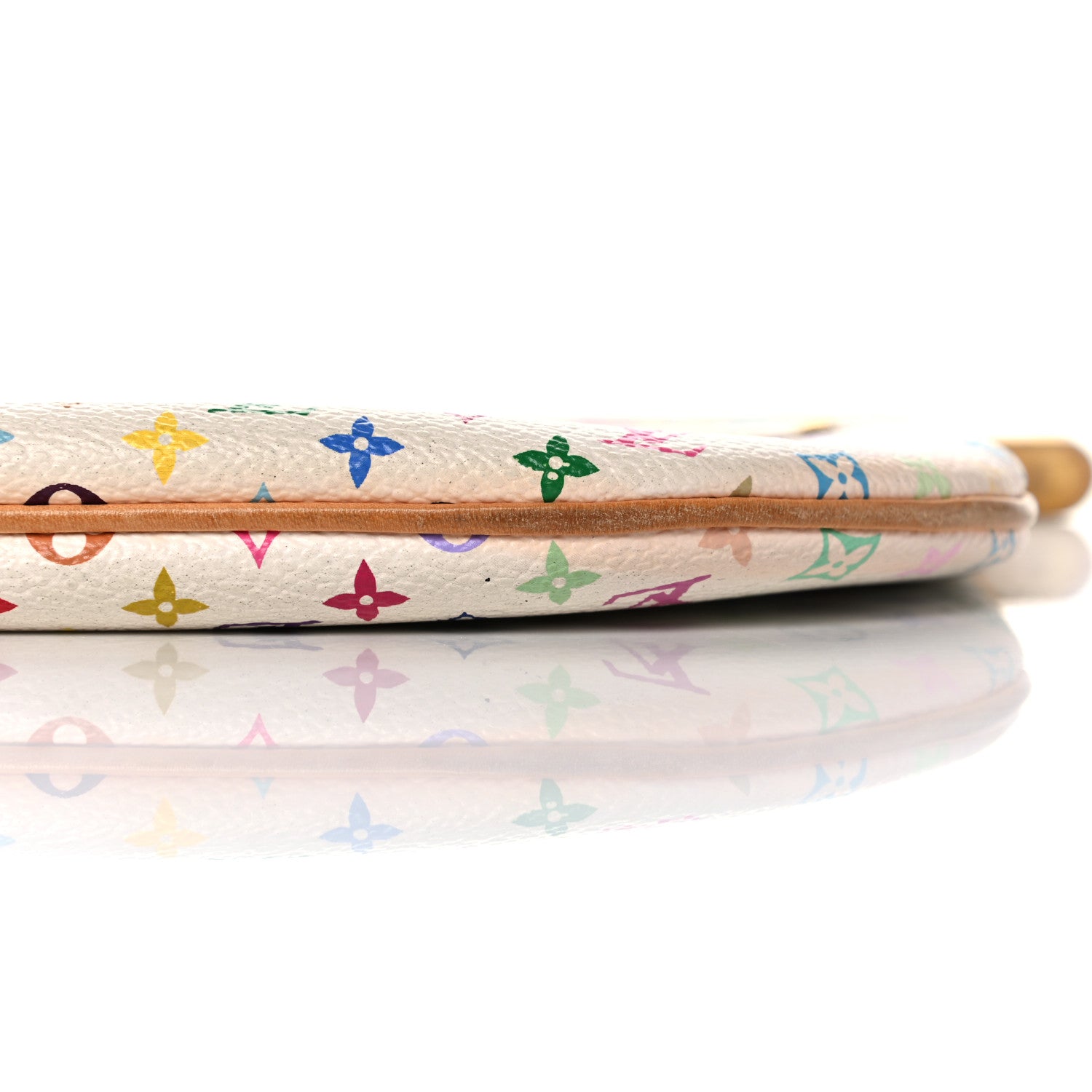 Louis Vuitton Monogram Multicolor Pochette Plate GM White 7 of 14
