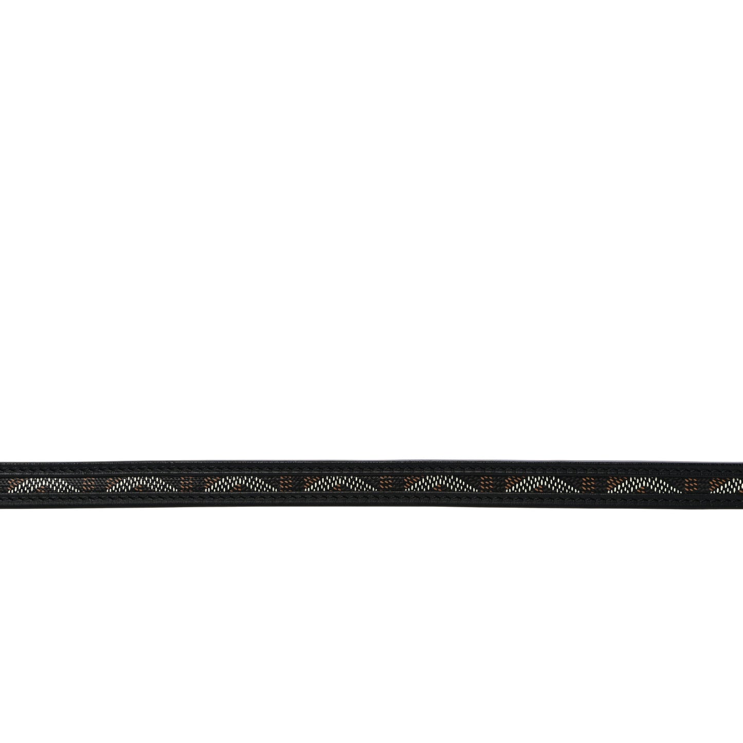 Goyardine Dog Leash Black