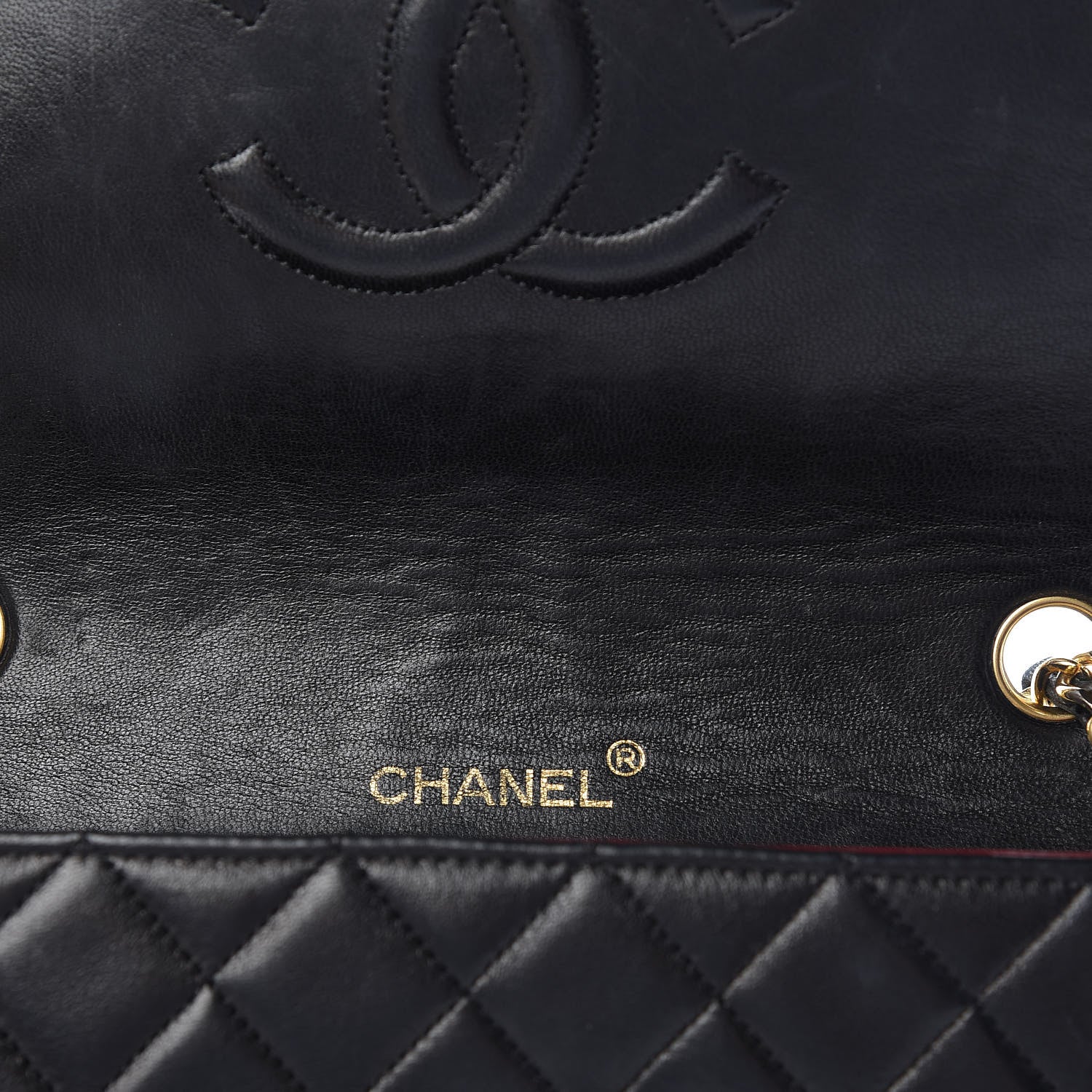 Chanel Lambskin Quilted Small Single Flap Black 11 of 17