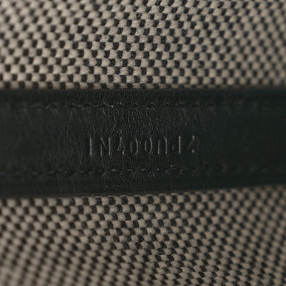 Hermes Swift H Canvas Cabas H En Biais 27 Black Ecru 7 of 11