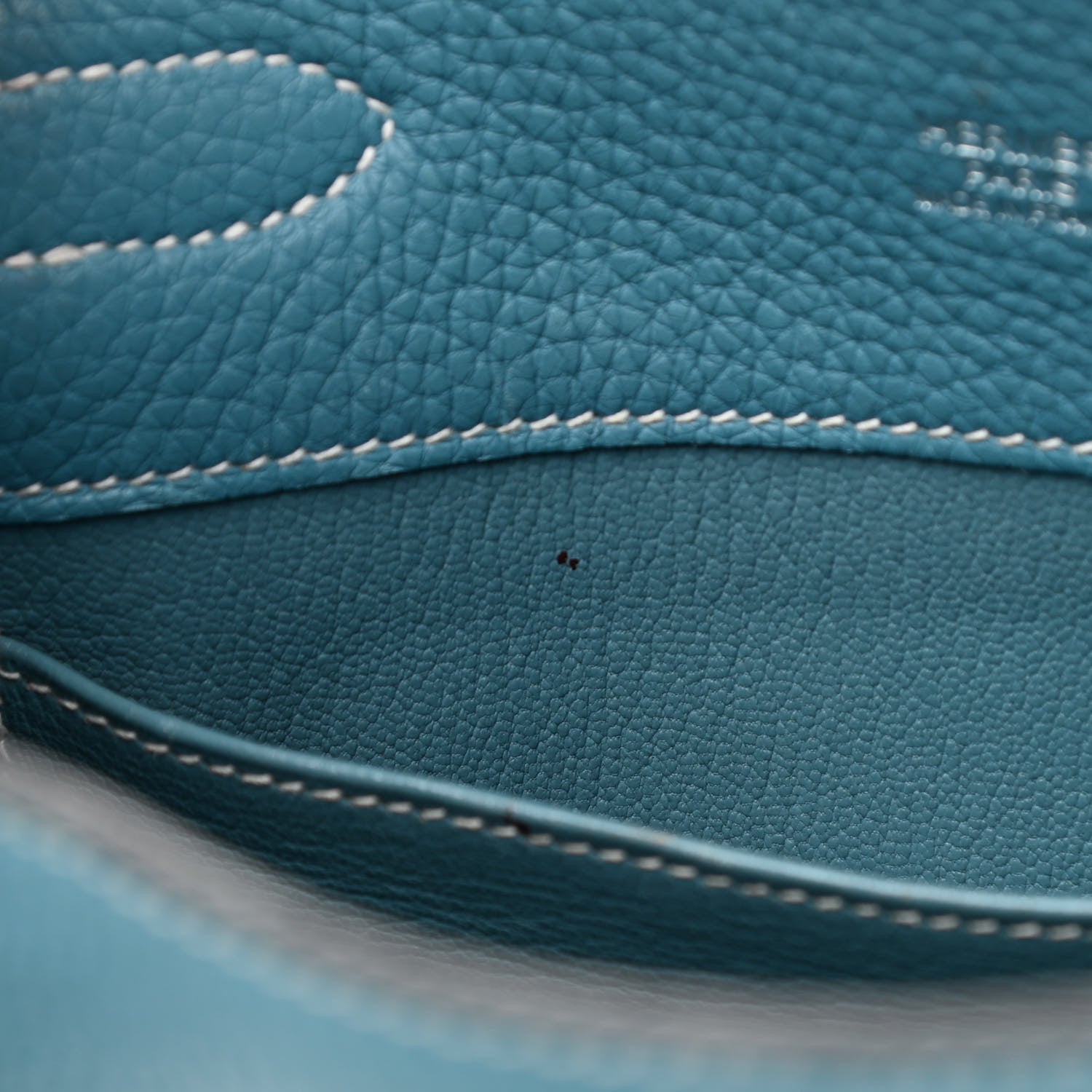 Hermes Togo So Kelly 26 Blue Jean 13 of 14