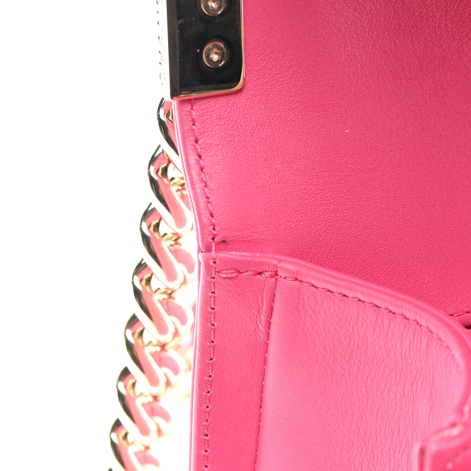 Chanel Lambskin Quilted Medium Boy Flap Pink 8 of 12