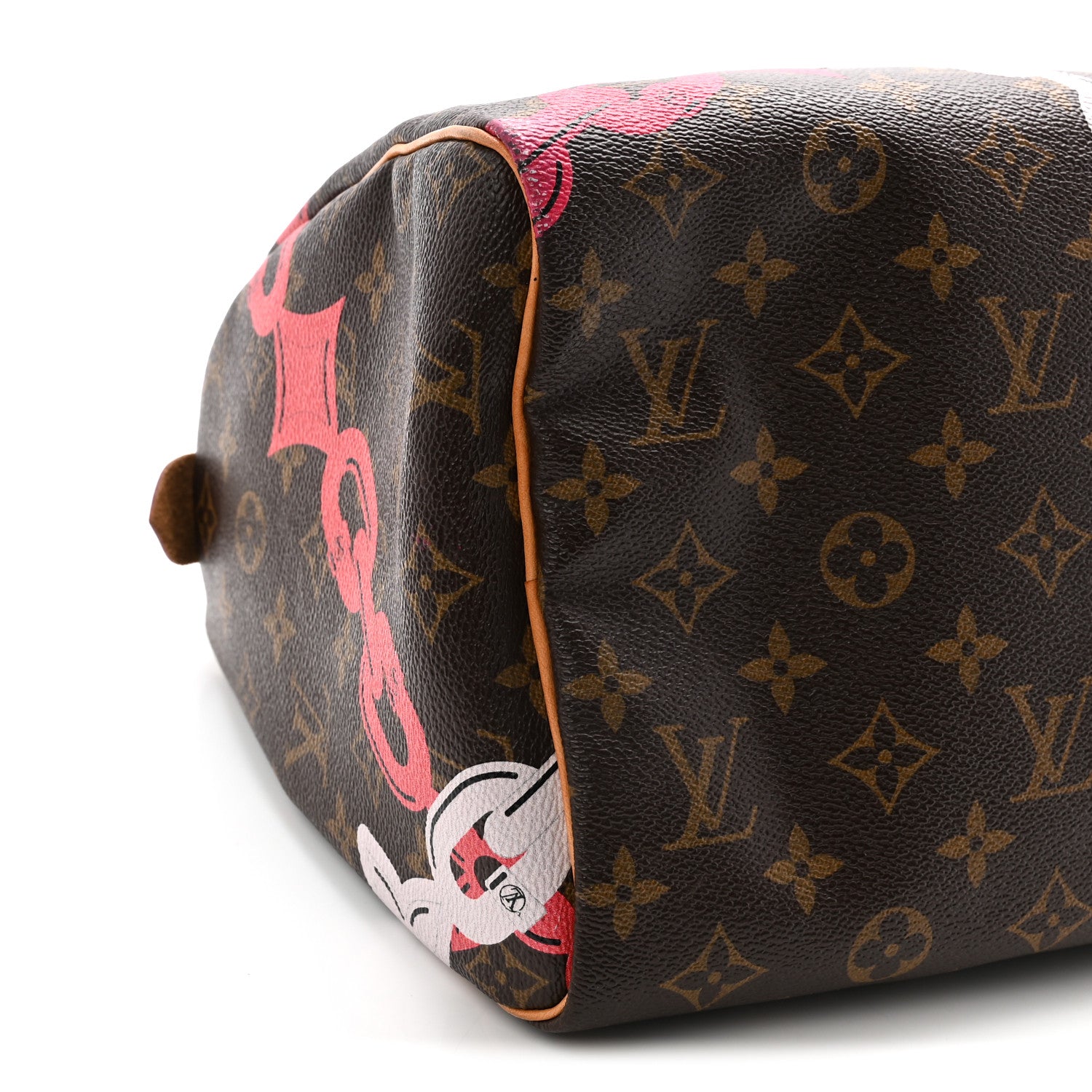 Louis Vuitton Monogram Bay Speedy 30 Rose Ballerine Poppy 9 of 10