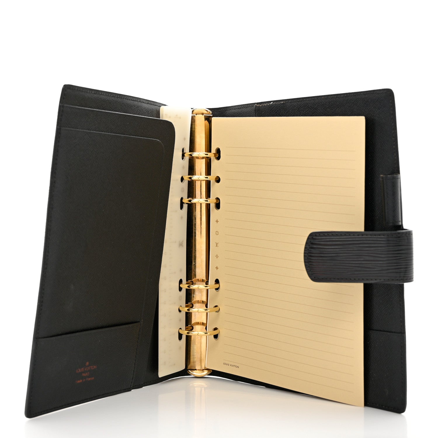 Louis Vuitton Epi Large Ring Agenda Black 5 of 8