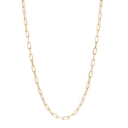 Cartier 18K Yellow Gold SM Santos De Cartier Link Necklace 1 of 4