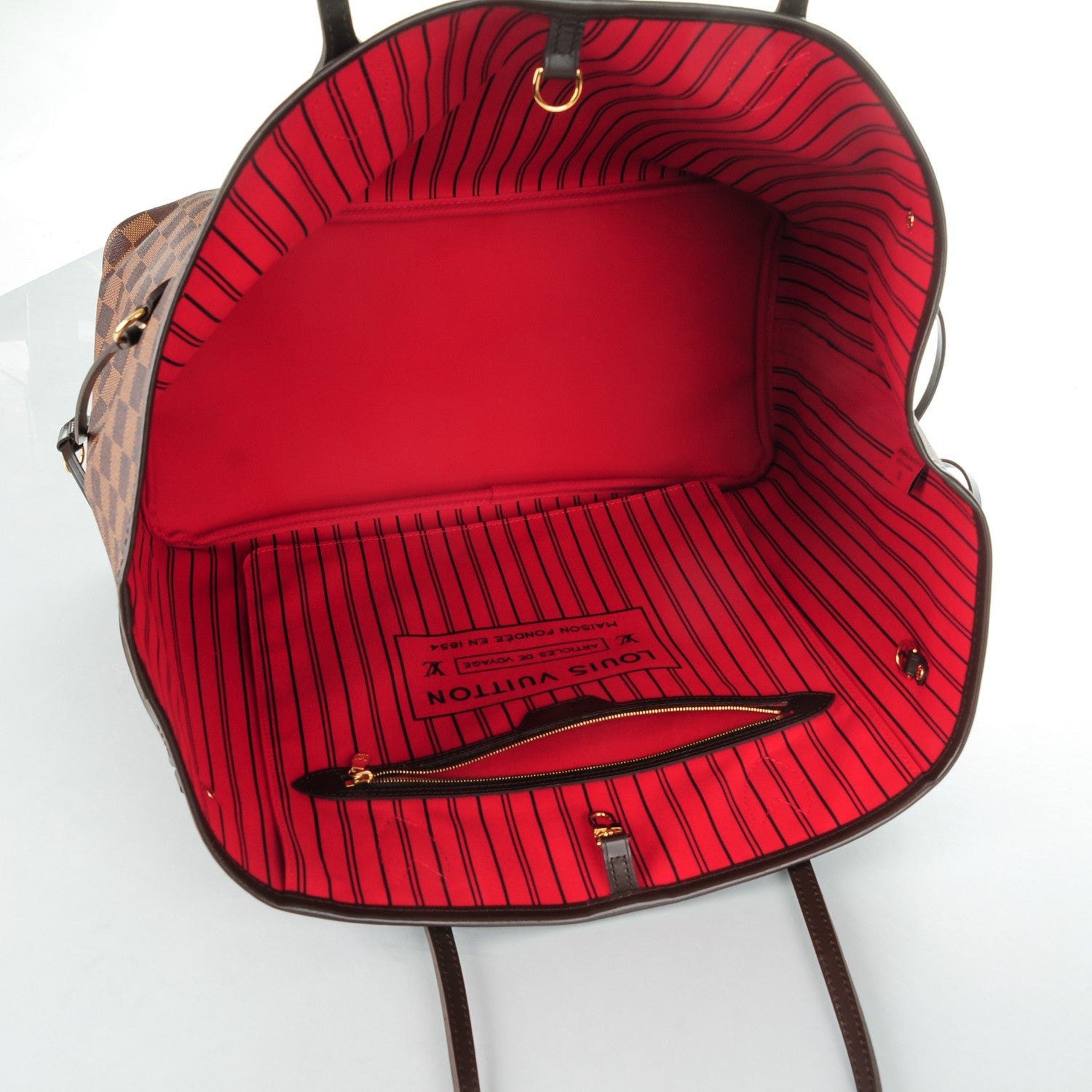 Louis Vuitton Damier Ebene Neo Neverfull GM 5 of 9