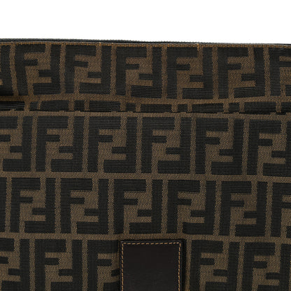 Fendi Zucca Zipped Baguette Tobacco 8 of 13