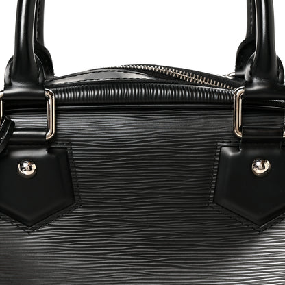 Louis Vuitton Epi Bowling Montaigne PM Black 8 of 10