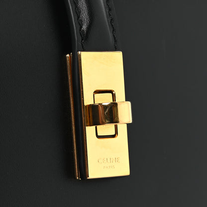 Celine Satinated Calfskin 16 Card Holder With Flap Black 11 of 12