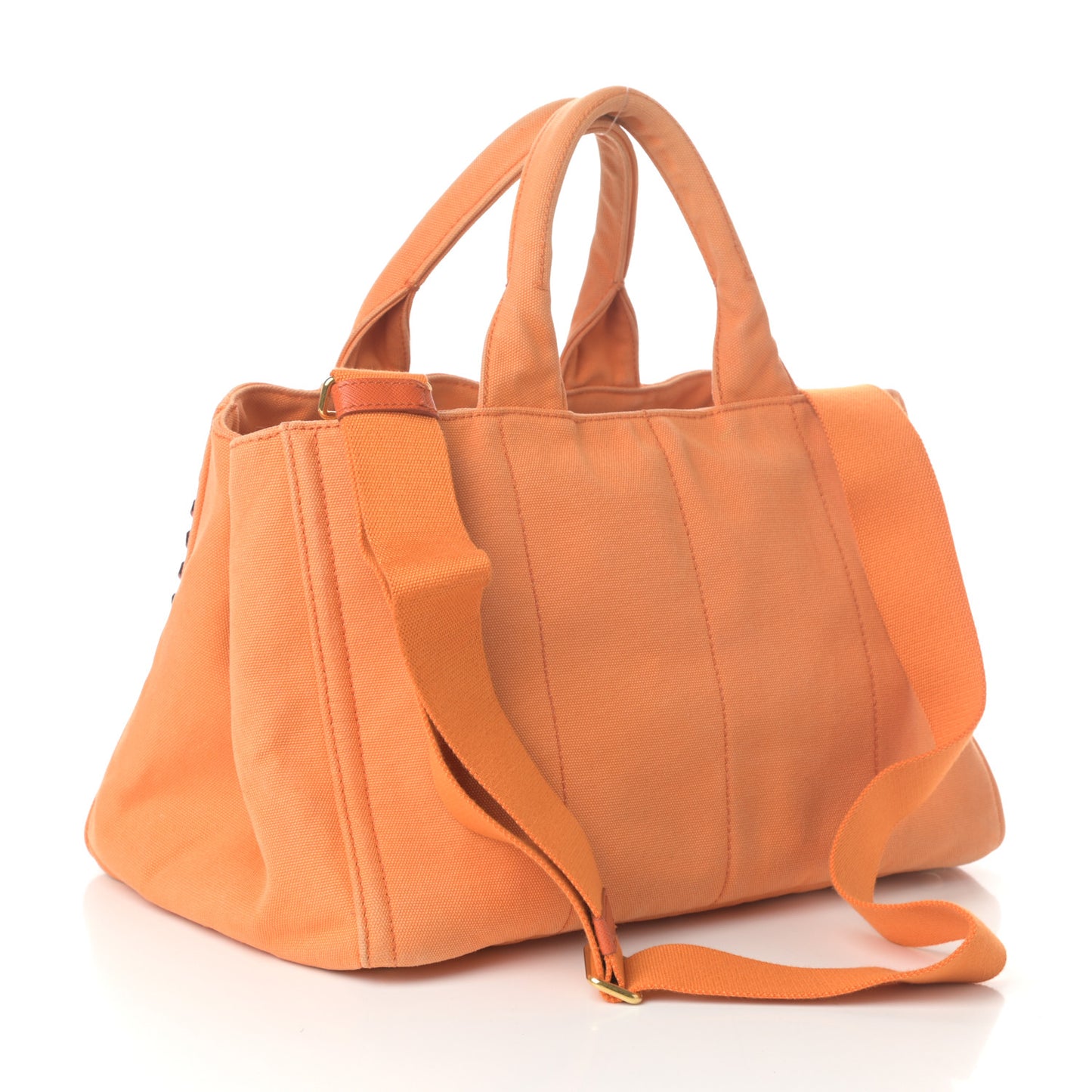 Canapa Crystal Studded Tote Papaya