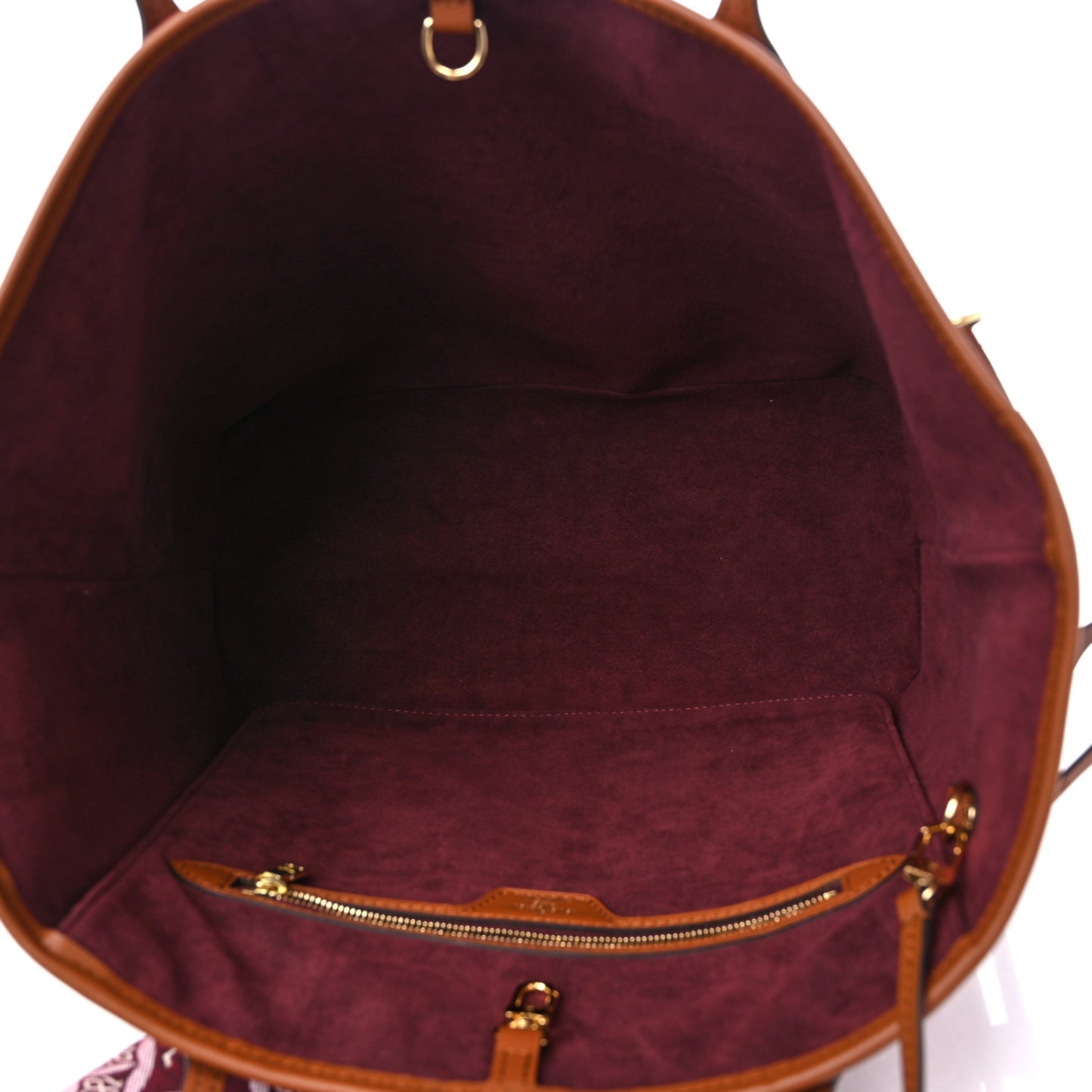 Jacquard Since 1854 Neverfull MM Bordeaux