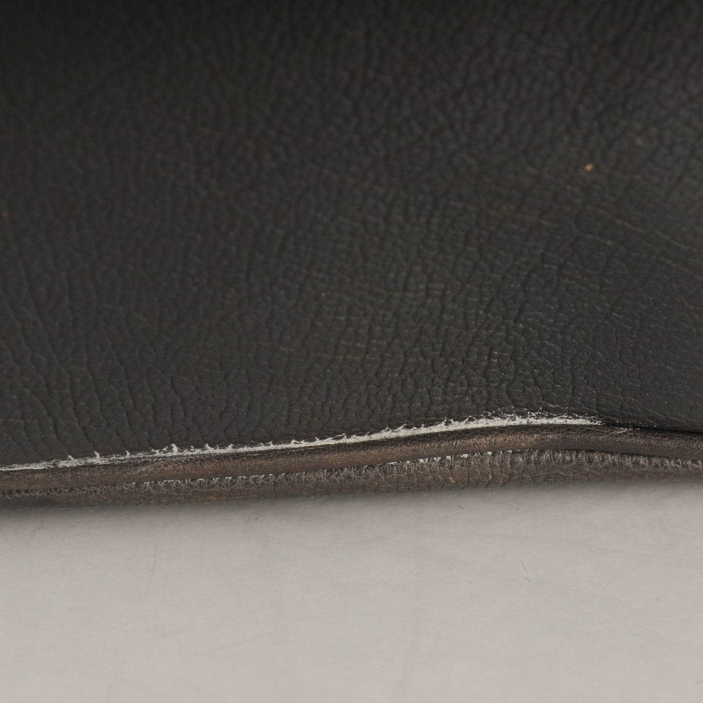 Calfskin Oversized Muse Dark Grey