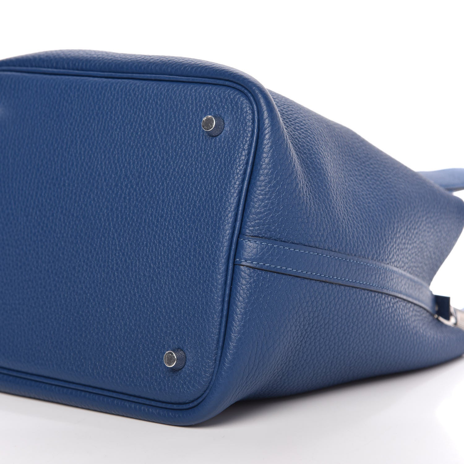 Hermes Taurillon Clemence Picotin Lock 22 MM Deep Bleu 7 of 9