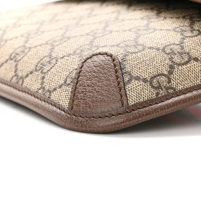 Gucci GG Supreme Monogram Neo Vintage Web Belt Bag Brown 11 of 12