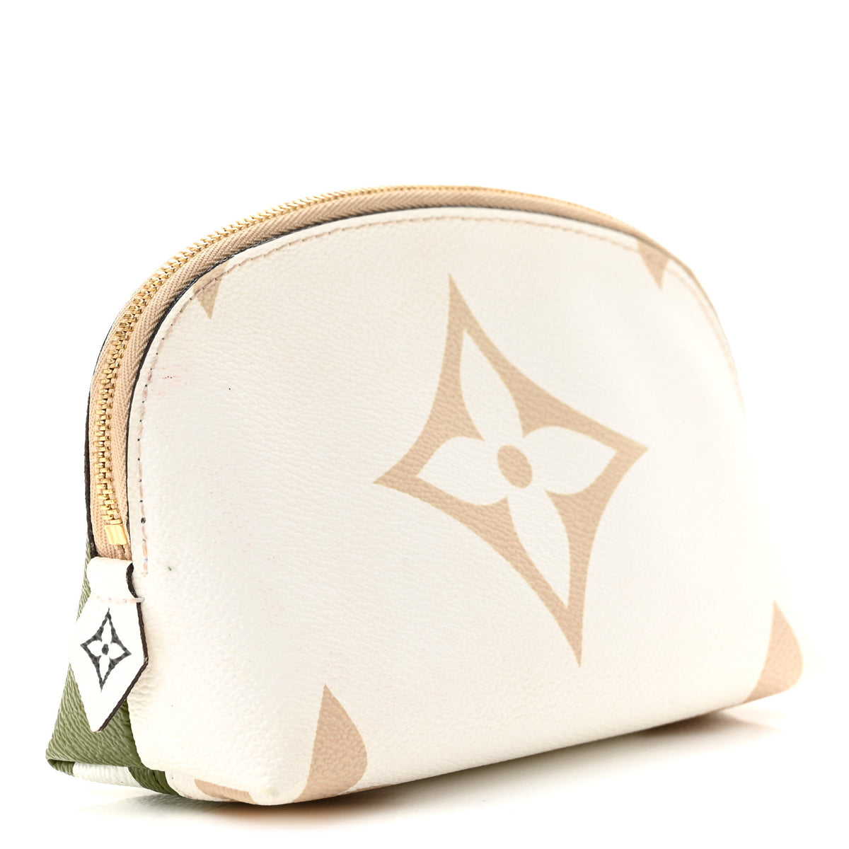 Louis Vuitton Monogram Giant Cosmetic Pouch Kaki 3 of 6