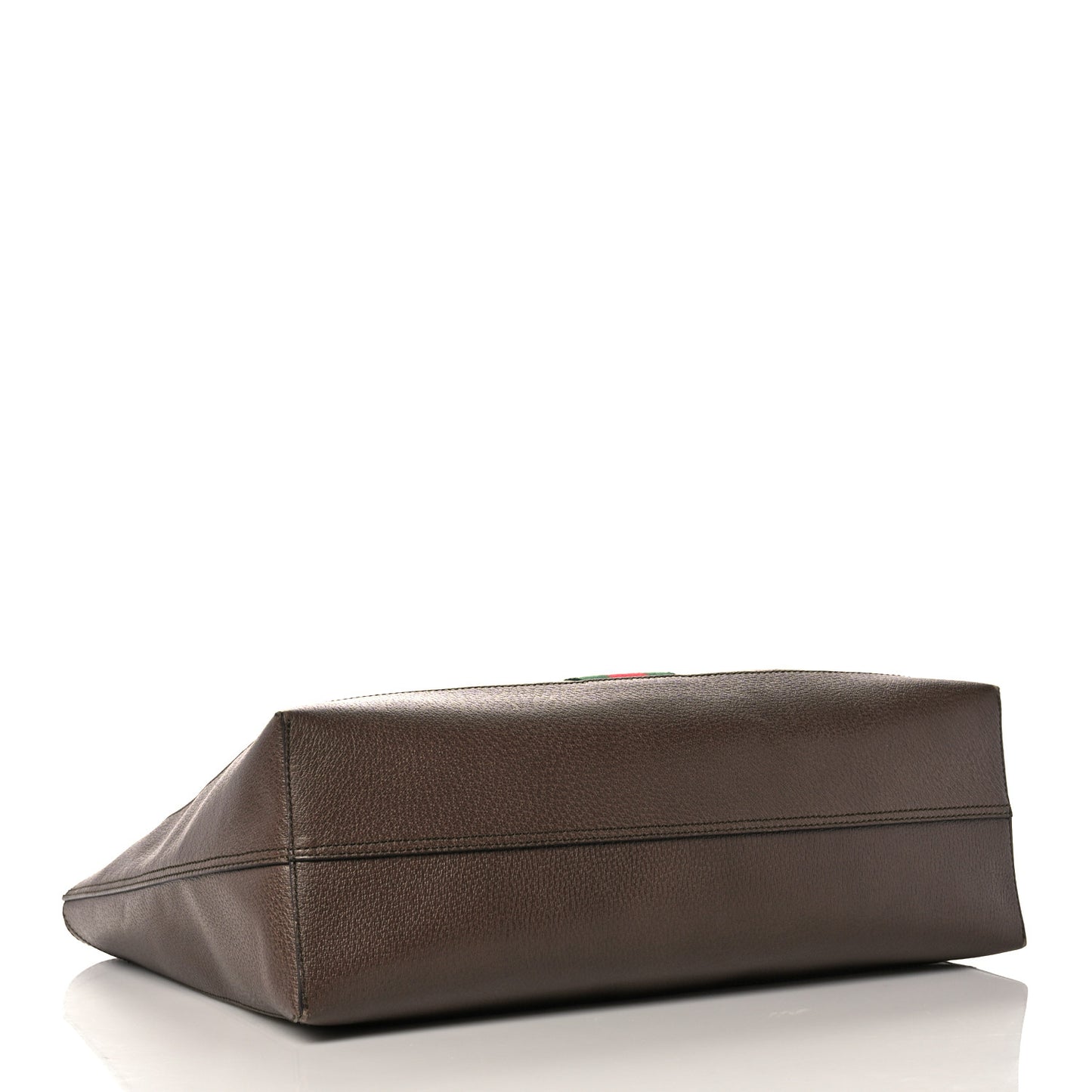 GG Supreme Monogram Web Ophidia Tote Brown