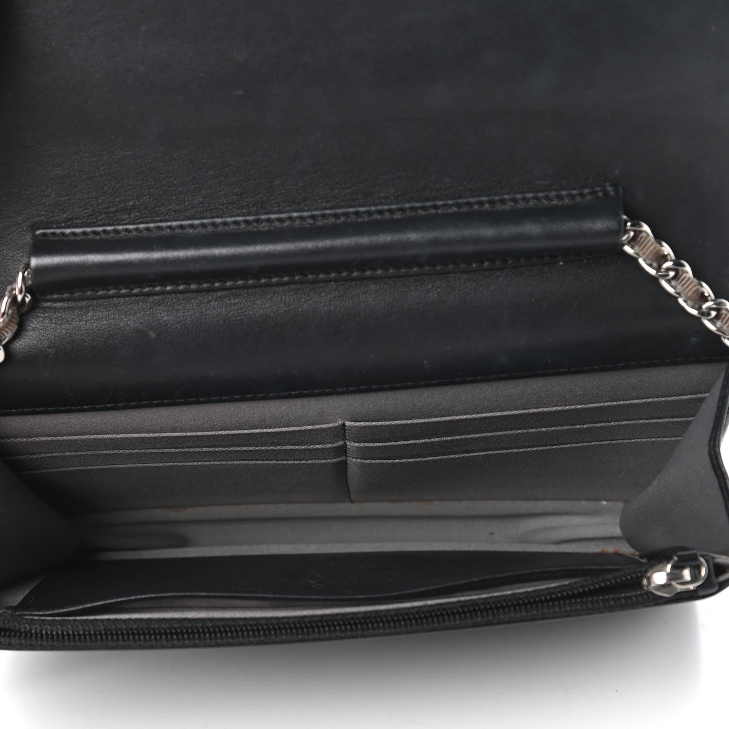 Chanel Vinyl Small Lipstick Flap Black 5 of 11