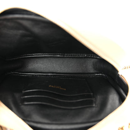 Saint Laurent Grain De Poudre Matelasse Monogram Mini Lou Camera Bag New Powder 5 of 14