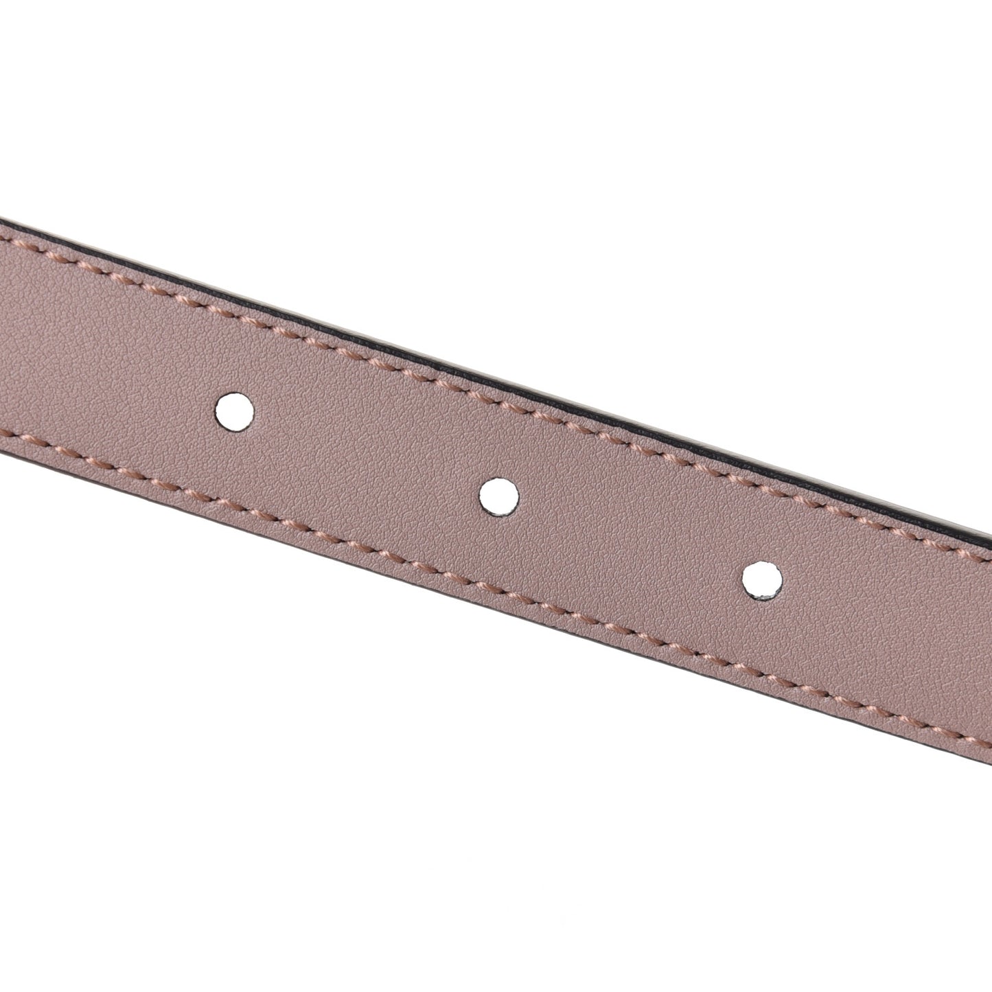 Calfskin Double G 20mm Belt 85 34 Porcelain Rose