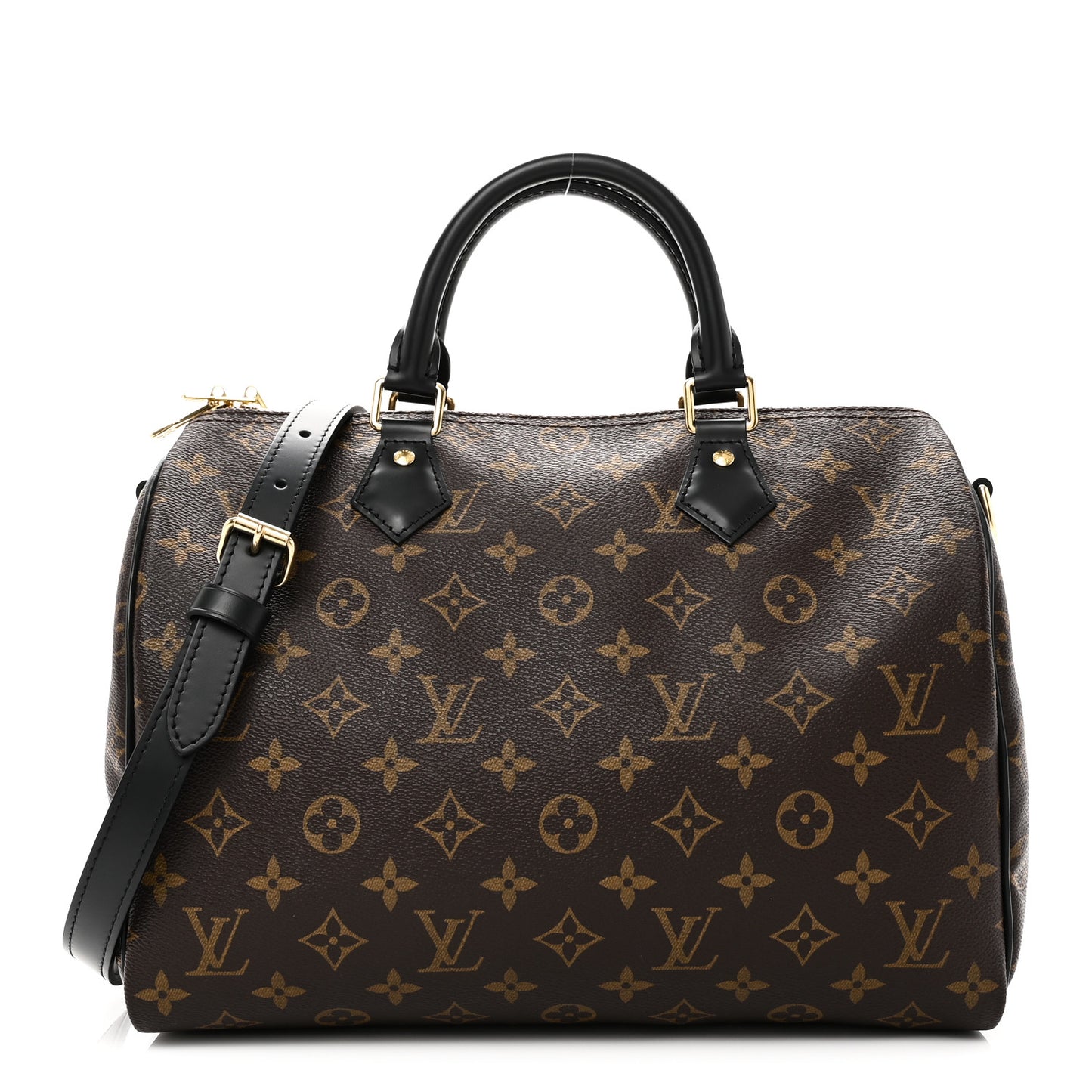 Monogram My World Tour Speedy Bandouliere 30 Black