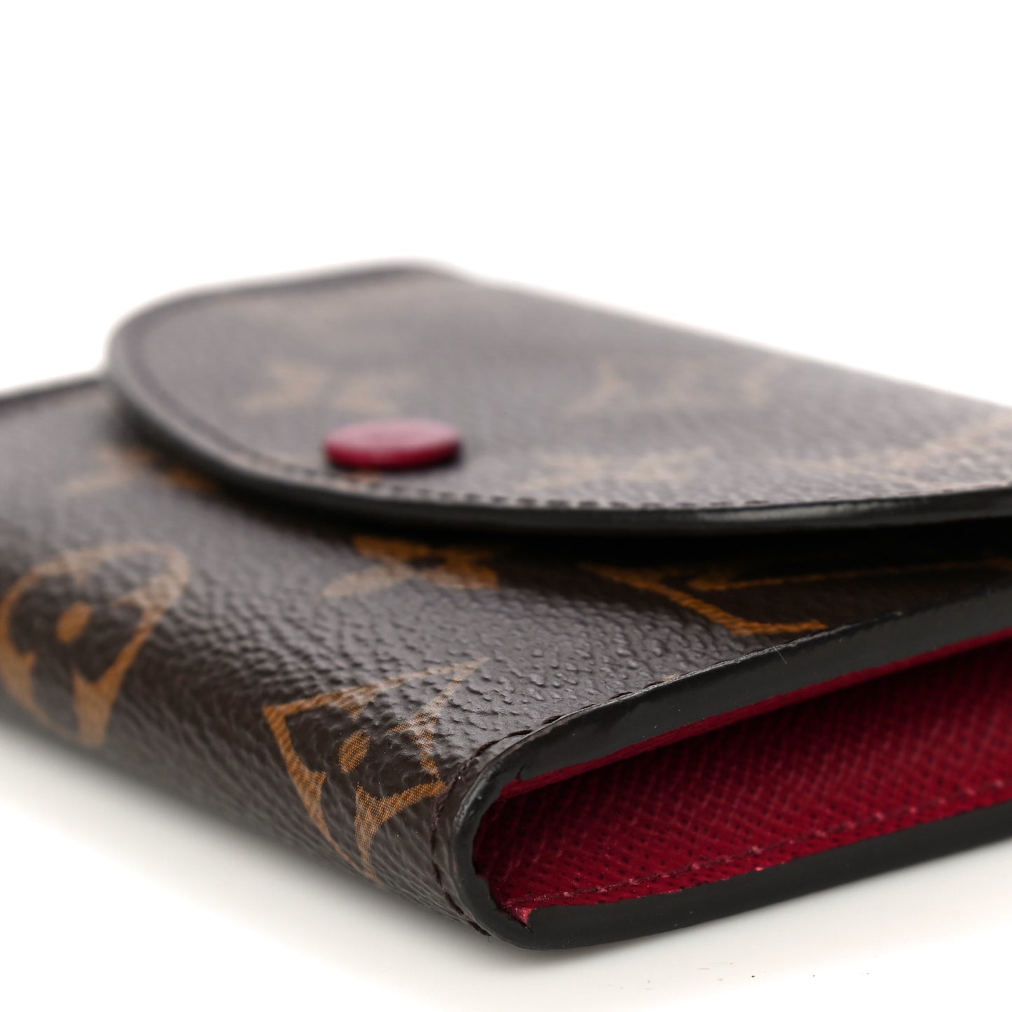 Monogram Rosalie Coin Purse Fuchsia