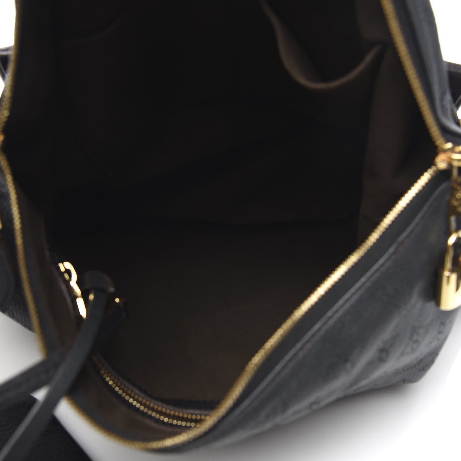 Louis Vuitton Mahina Selene MM Black 6 of 10