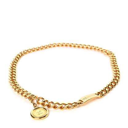 Chanel Chain CC Medallion Belt Gold 1 of 4