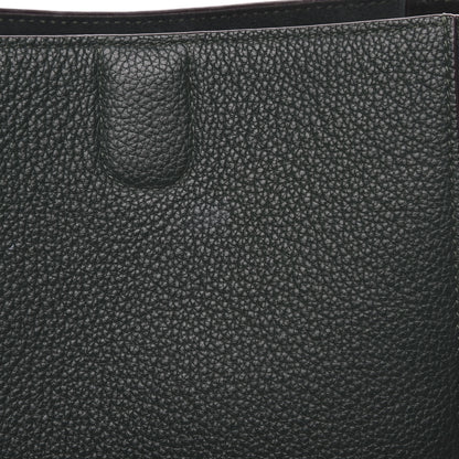 Celine Soft Grained Calfskin Small Sangle Bucket Bag Dark Green 9 of 9