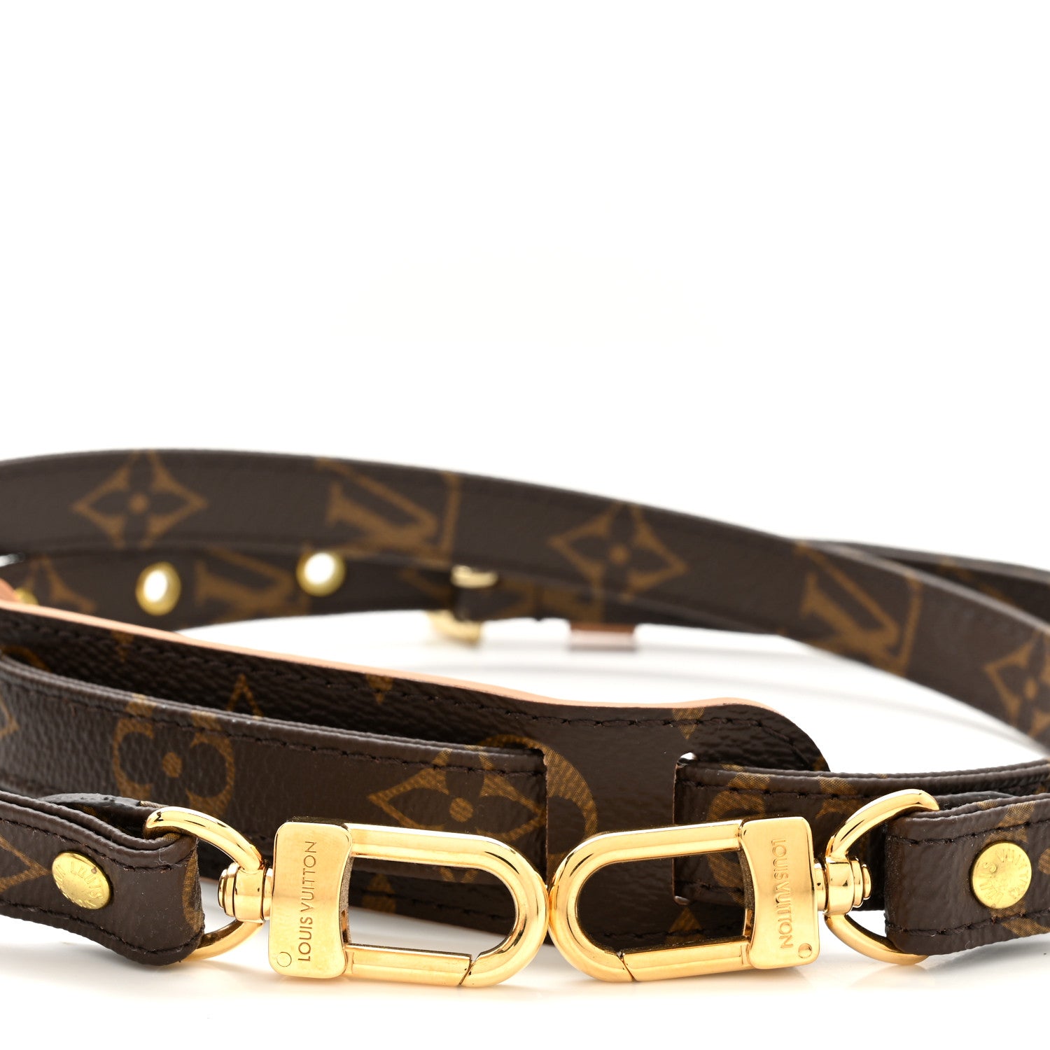 Louis Vuitton Monogram 16mm Adjustable Shoulder Strap 3 of 4